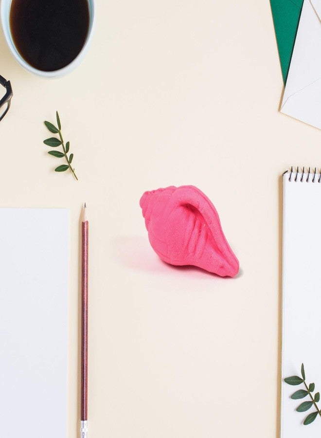 Garth Shankh Shape Eraser Rubber (1 Pc/Mix Colour & Design) - Image 4